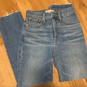 Madewell slim demi-boot jeans • sz 24